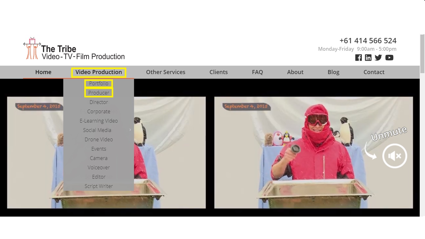 Vid Production Portfolio And Producer